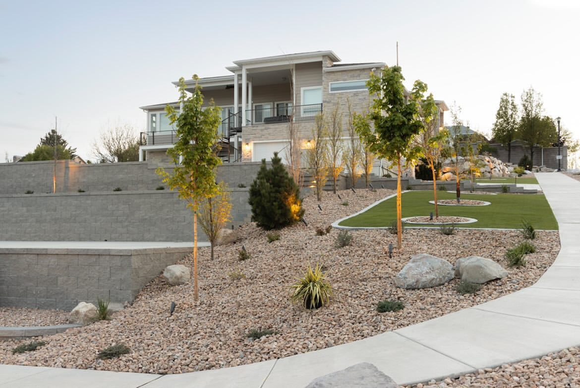 Landscape Lighting — Black Diamond Landscape, Salt Lake City