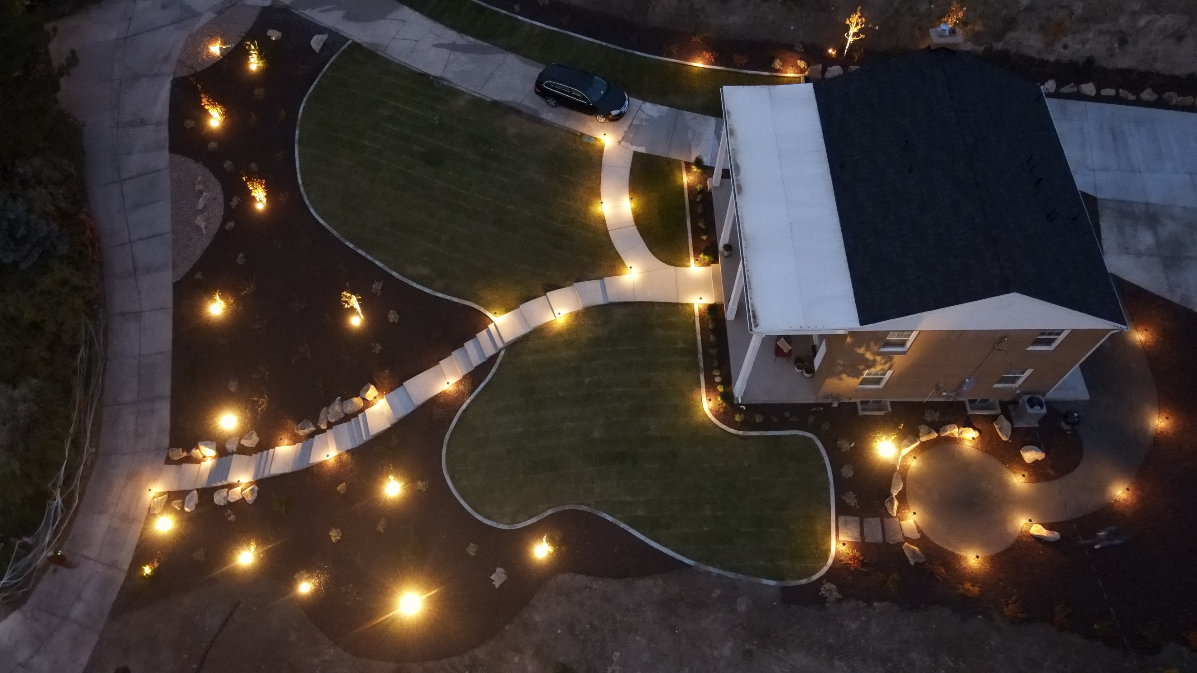 Landscape Lighting — Black Diamond Landscape & Outdoor Living, Salt Lake City