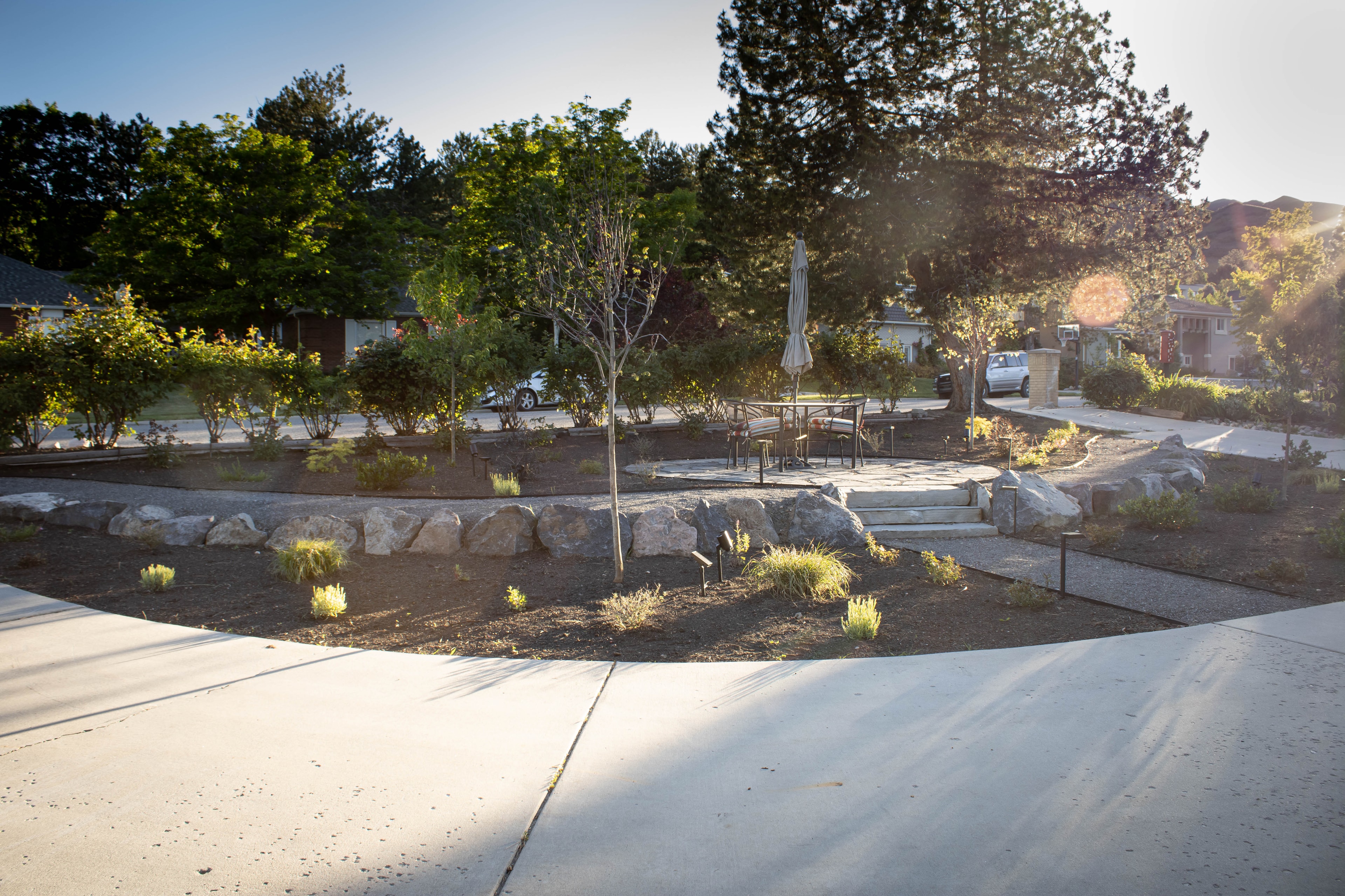 Salt Lake City Landscape & Lighting Renovation